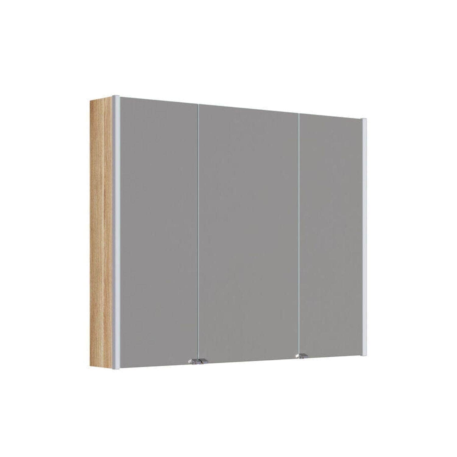 Dansani Inzo Ambi speilskap 3 dører Varm eik / 100cm Dansani Speilskap DA-S891-155