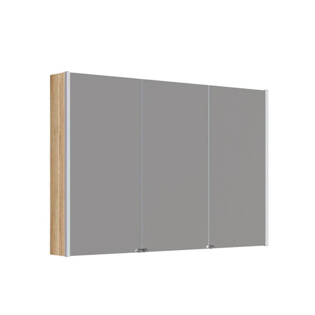 Dansani Inzo Ambi speilskap 3 dører Varm eik / 120cm Dansani Speilskap DA-S893-155