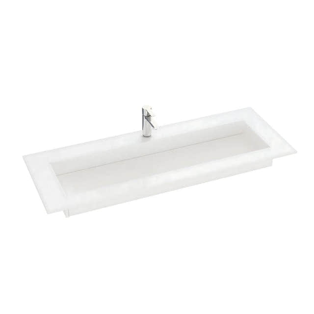 Dansani Inzo Angular Servant B60-165xH1,20xD45,50cm Blanco Zeus / 120cm Dansani Møbelservant DA-338812111