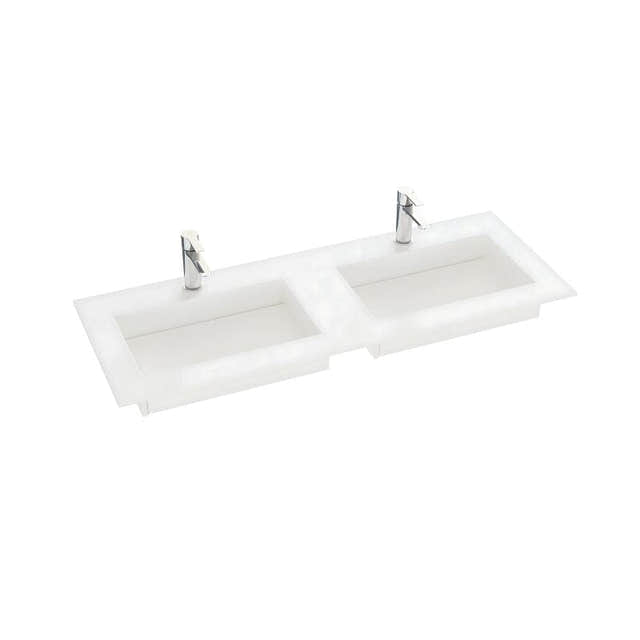 Dansani Inzo Angular Servant B60-165xH1,20xD45,50cm Blanco Zeus / 120cm dobbel Dansani Møbelservant DA-338812211
