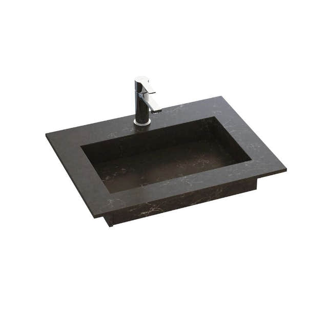 Dansani Inzo Angular Servant B60-165xH1,20xD45,50cm Calypso / 60cm Dansani Møbelservant DA-338806114