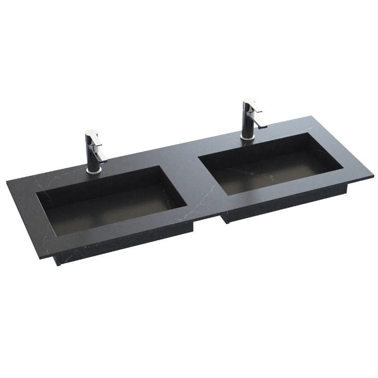 Dansani Inzo Angular Servant Silestone B60-165xH1,20xD45,50cm