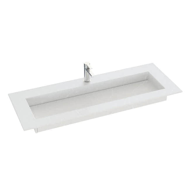 Dansani Inzo Angular Servant B60-165xH1,20xD45,50cm Desert Silver / 120cm Dansani Møbelservant DA-338812113
