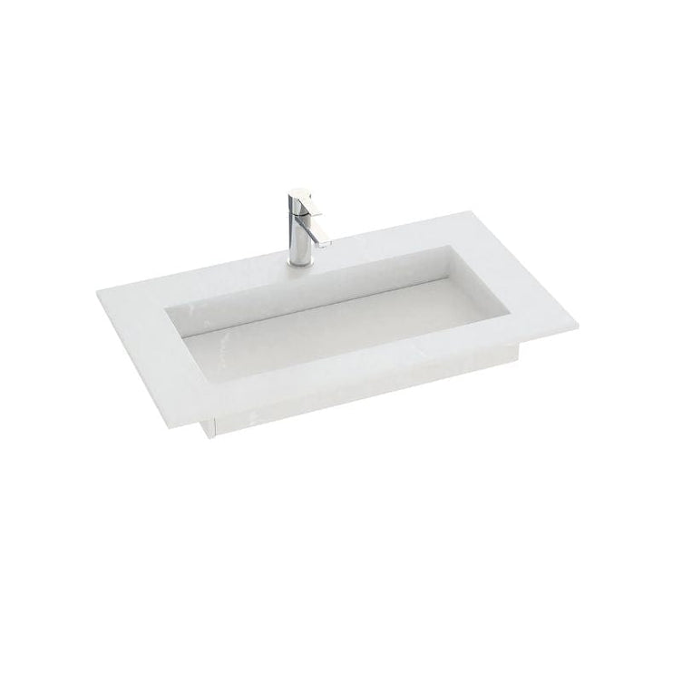 Dansani Inzo Angular Servant Silestone B60-165xH1,20xD45,50cm