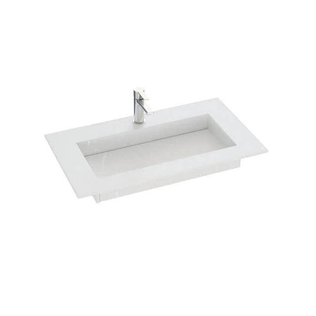 Dansani Inzo Angular Servant B60-165xH1,20xD45,50cm Desert Silver / 80cm Dansani Møbelservant DA-338808113