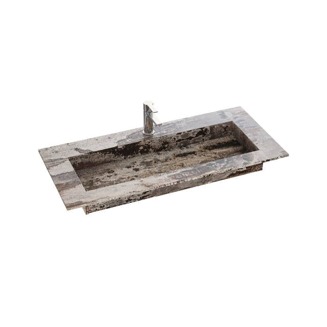 Dansani INZO Angular Servant Dekton Trilium / 100cm Dansani Møbelservant DA-338810117