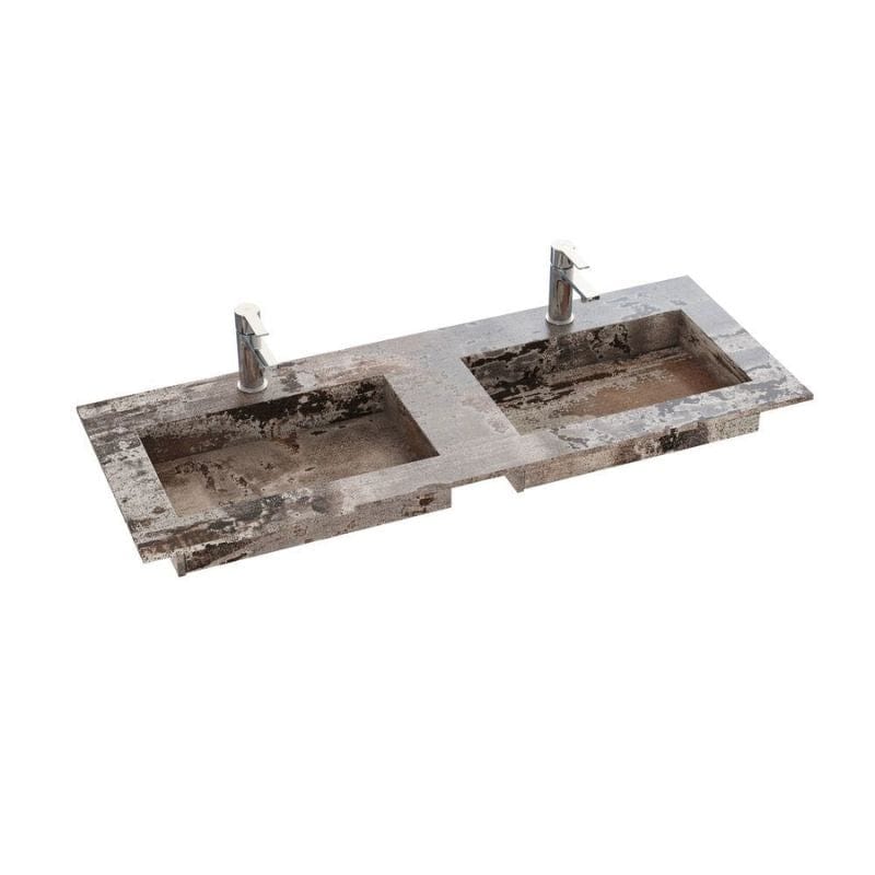 Dansani Inzo Angular Servant - Dekton Trilium / 220-240cm dobbel Dansani Møbelservant DA-338818517