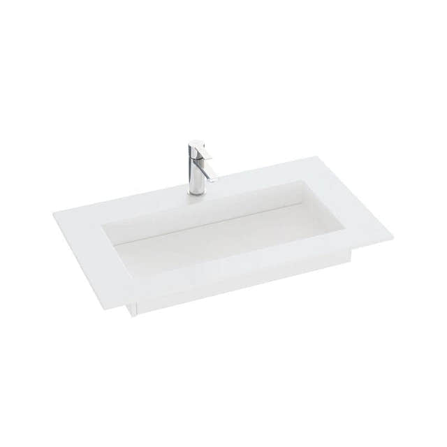 Dansani Inzo Angular Servant mål D45,50cm Blanco Zeus / 120-139cm Dansani Møbelservant DA-338812411