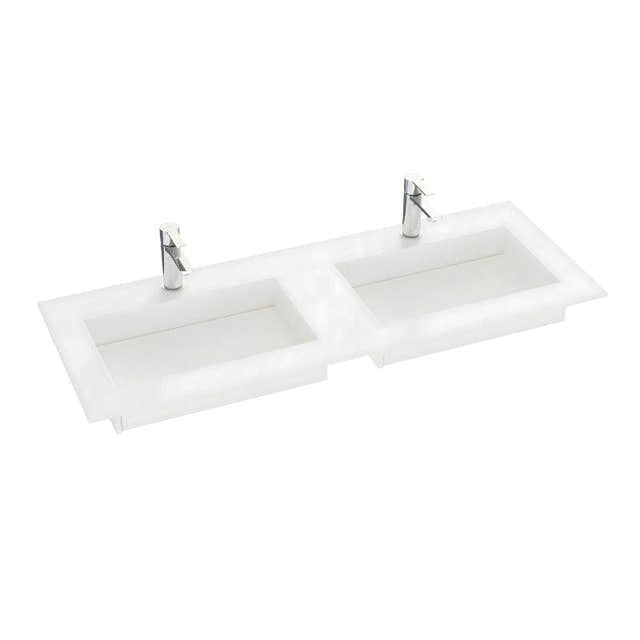 Dansani Inzo Angular Servant mål D45,50cm Blanco Zeus / 180-199cm dobbel Dansani Møbelservant DA-338818511