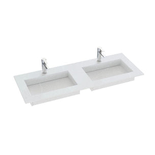 Dansani Inzo Angular Servant Måltilpasset D45,50cm - Silestone