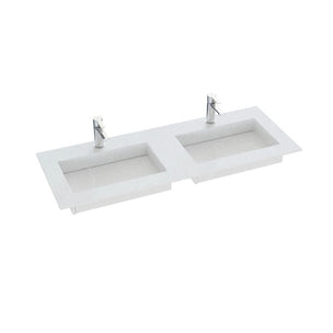 Dansani Inzo Angular Servant Måltilpasset D45,50cm - Silestone