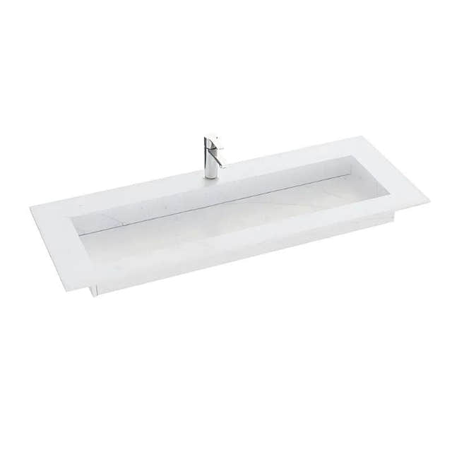 Dansani Inzo Angular Servant mål D45,50cm Eternal Statuario / 160-179cm Dansani Møbelservant DA-338816412