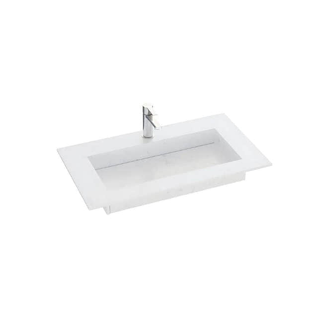 Dansani Inzo Angular Servant mål D45,50cm Eternal Statuario / 80-99cm Dansani Møbelservant DA-338808412