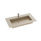 Dansani INZO Angular Servant Måltilpasset D45,50cm - Silestone