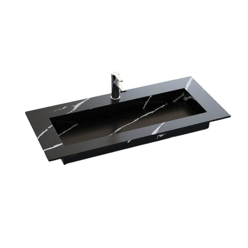 Dansani Inzo Angular Servant Måltilpasset D45,50cm - Silestone Dansani Møbelservant