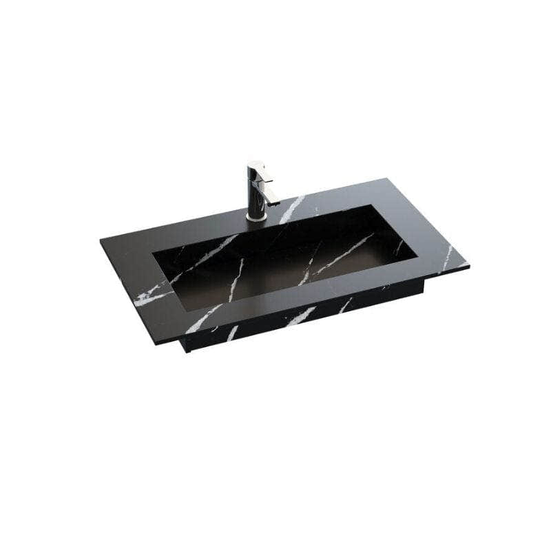 Dansani Inzo Angular Servant Måltilpasset D45,50cm - Silestone Dansani Møbelservant
