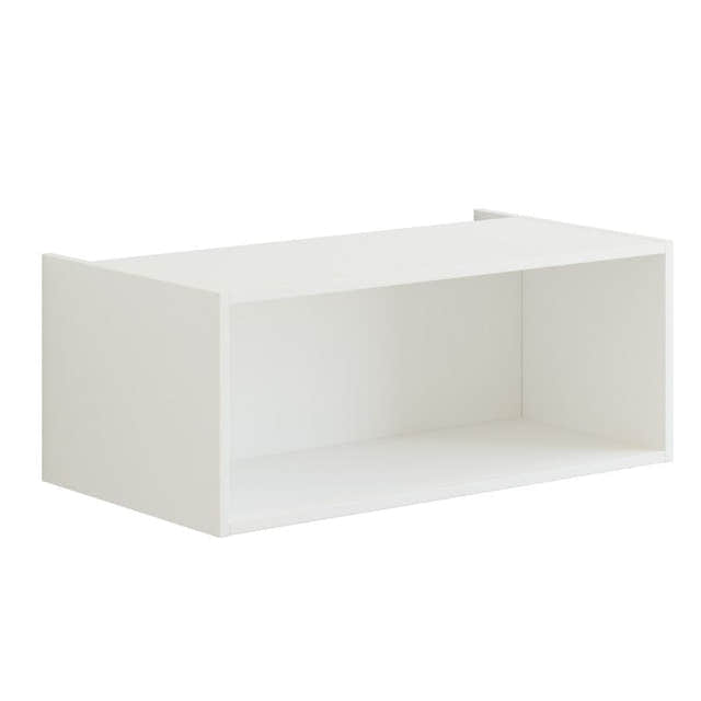Dansani Inzo Åpent Skap Hvit matt / 80cm Dansani Sideskap bad DA-V89-0010