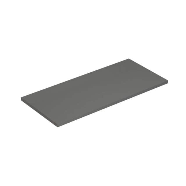 Dansani Inzo Benkeplate Grå matt / 100cm Dansani Benkeplate bad DA-B03-03