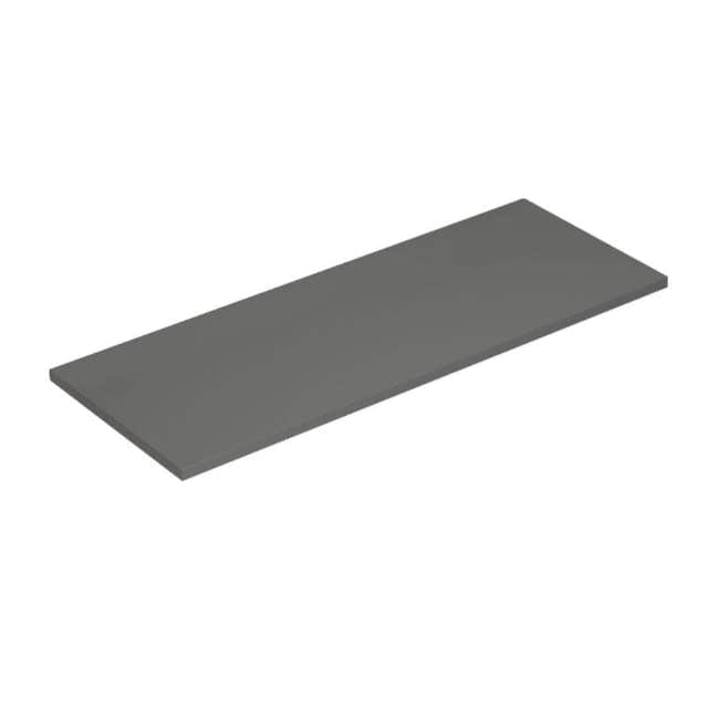 Dansani Inzo Benkeplate Grå matt / 120cm Dansani Benkeplate bad DA-B04-03