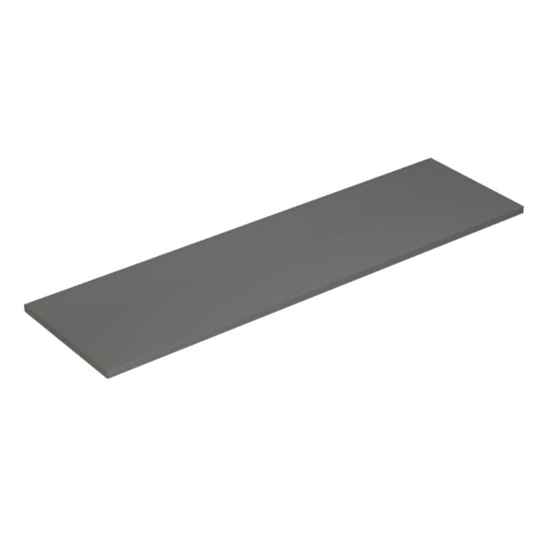 Dansani Inzo Benkeplate Grå matt / 160cm Dansani Benkeplate bad DA-B05-03
