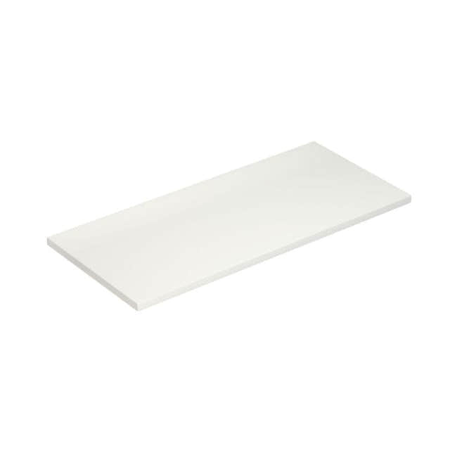 Dansani Inzo Benkeplate Hvit matt / 100cm Dansani Benkeplate bad DA-B03-10