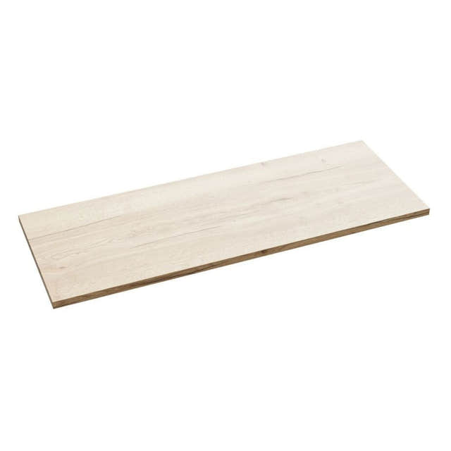 Dansani Inzo Benkeplate Natur eik / 120cm Dansani Benkeplate bad DA-B04-49