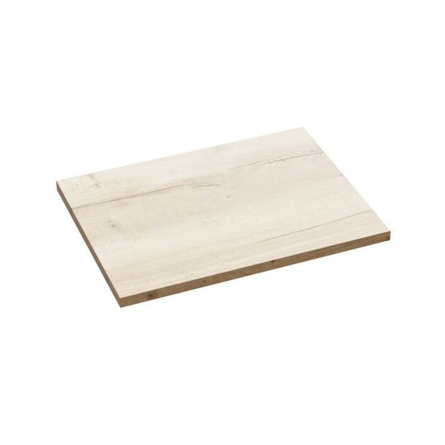 Dansani Inzo Benkeplate Natur eik / 60cm Dansani Benkeplate bad DA-B01-49