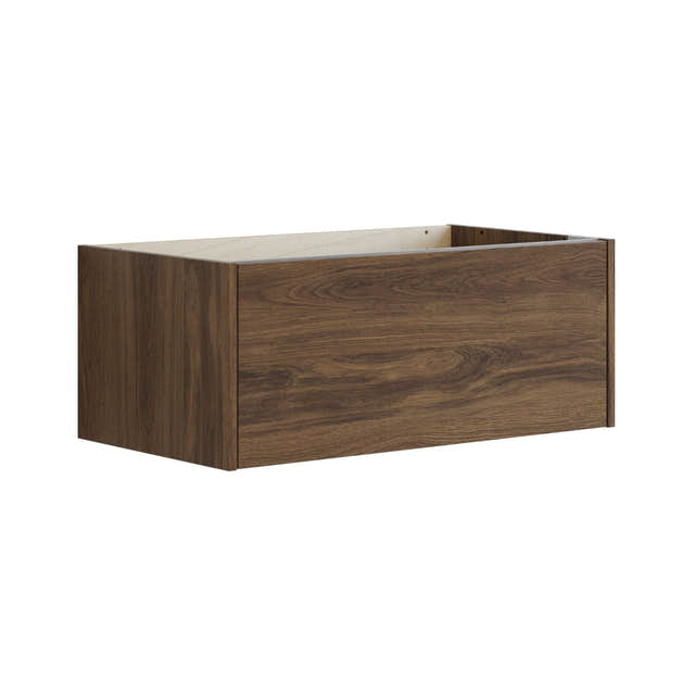 Dansani Inzo Classic Glatt Servantskap 1 skuff B60-120xH32xD44cm Brun eik / 80cm Dansani Servantskap DA-T02-1052