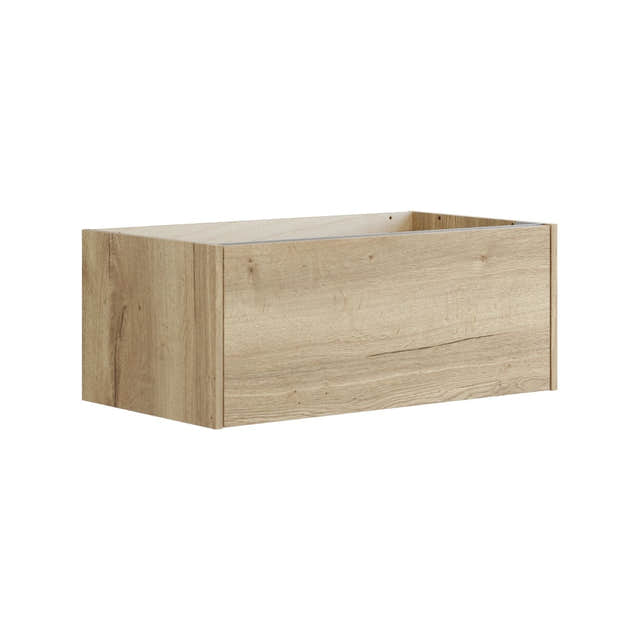 Dansani Inzo Classic Glatt Servantskap 1 skuff B60-120xH32xD44cm Natur eik / 80cm Dansani Servantskap DA-T02-1049