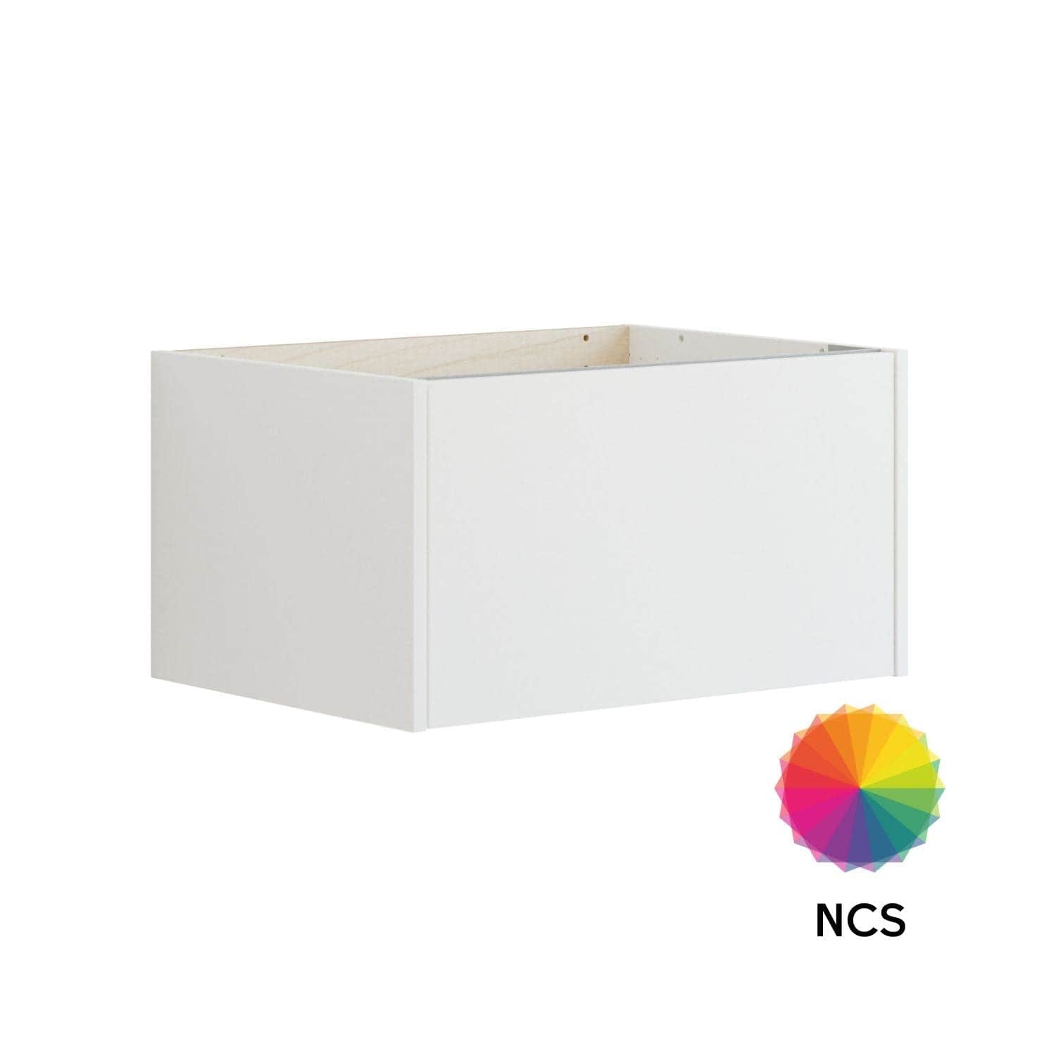 Dansani Inzo Classic Glatt Servantskap 1 skuff B60-120xH32xD44cm NCS farge / 60cm Dansani Servantskap DA-T01-1099