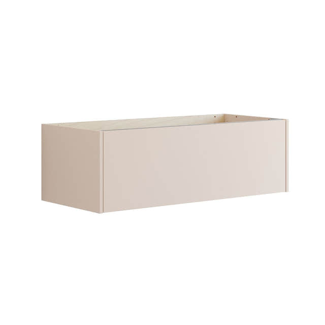 Dansani INZO Classic Glatt Servantskap 1 skuff B60-120xH32xD44cm Sand matt / 100cm Dansani Servantskap DA-T03-1034