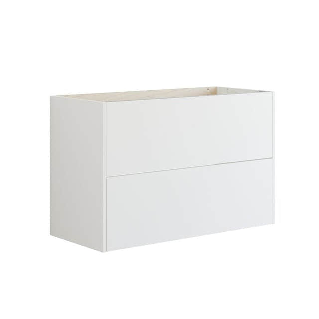 Dansani Inzo Classic Glatt Servantskap 2 skuff B60-120xH64xD44cm Hvit matt / 100cm Dansani Servantskap DA-T08-1010