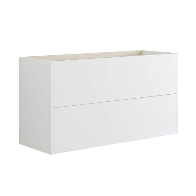 Dansani Inzo Classic Glatt Servantskap 2 skuff B60-120xH64xD44cm Hvit matt / 120cm dobbel Dansani Servantskap DA-T10-1010
