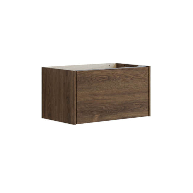 Dansani INZO Classic Glatt Servantskap Slim H32 Brun eik / 60cm Bad.no Servantskap DA-T27-1052