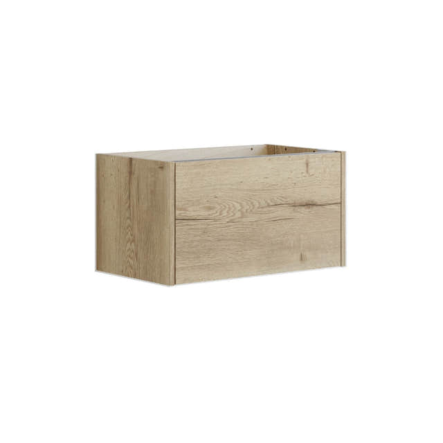Dansani INZO Classic Glatt Servantskap Slim H32 Natur eik / 60cm Bad.no Servantskap DA-T27-1049