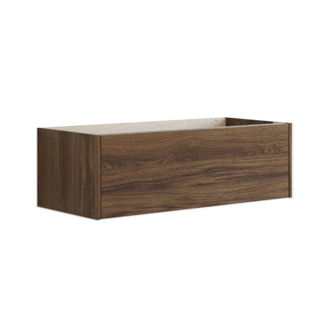 Dansani Inzo Classic Glatt Underskap 1 skuff  B60-120xH32xD44cm Brun eik / 100cm Dansani Sideskap bad DA-T13-1052