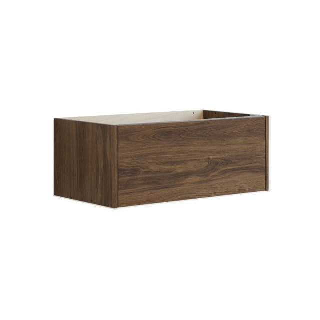 Dansani Inzo Classic Glatt Underskap 1 skuff  B60-120xH32xD44cm Brun eik / 80cm Dansani Sideskap bad DA-T12-1052
