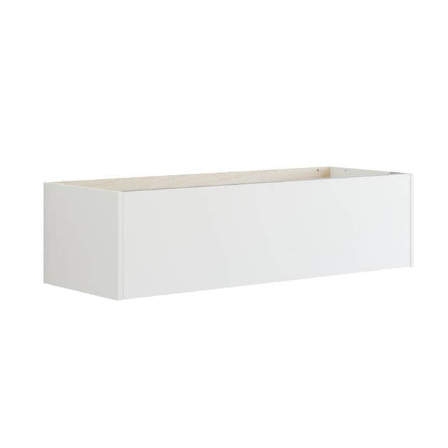 Dansani Inzo Classic Glatt Underskap 1 skuff  B60-120xH32xD44cm Hvit matt / 120cm Dansani Sideskap bad DA-T14-1010