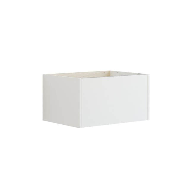 Dansani Inzo Classic Glatt Underskap 1 skuff  B60-120xH32xD44cm Hvit matt / 60cm Dansani Sideskap bad DA-T11-1010