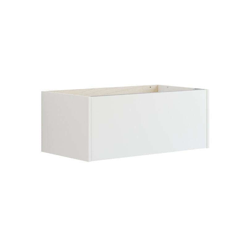 Dansani Inzo Classic Glatt Underskap 1 skuff  B60-120xH32xD44cm Hvit matt / 80cm Dansani Sideskap bad DA-T12-1010