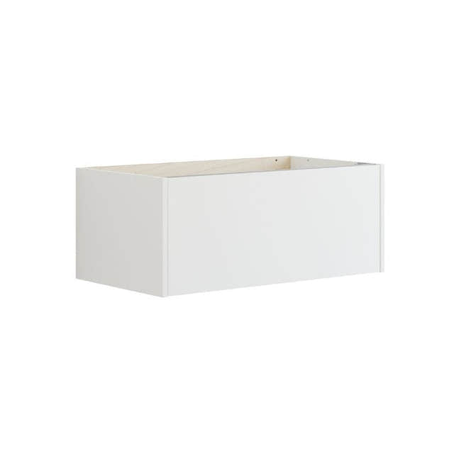 Dansani Inzo Classic Glatt Underskap 1 skuff  B60-120xH32xD44cm Hvit matt / 80cm Dansani Sideskap bad DA-T12-1010