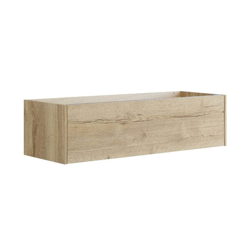 Dansani Inzo Classic Glatt Underskap 1 skuff  B60-120xH32xD44cm Natur eik / 120cm Dansani Sideskap bad DA-T14-1049