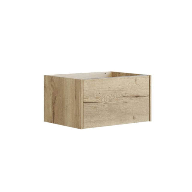 Dansani Inzo Classic Glatt Underskap 1 skuff  B60-120xH32xD44cm Natur eik / 60cm Dansani Sideskap bad DA-T11-1049