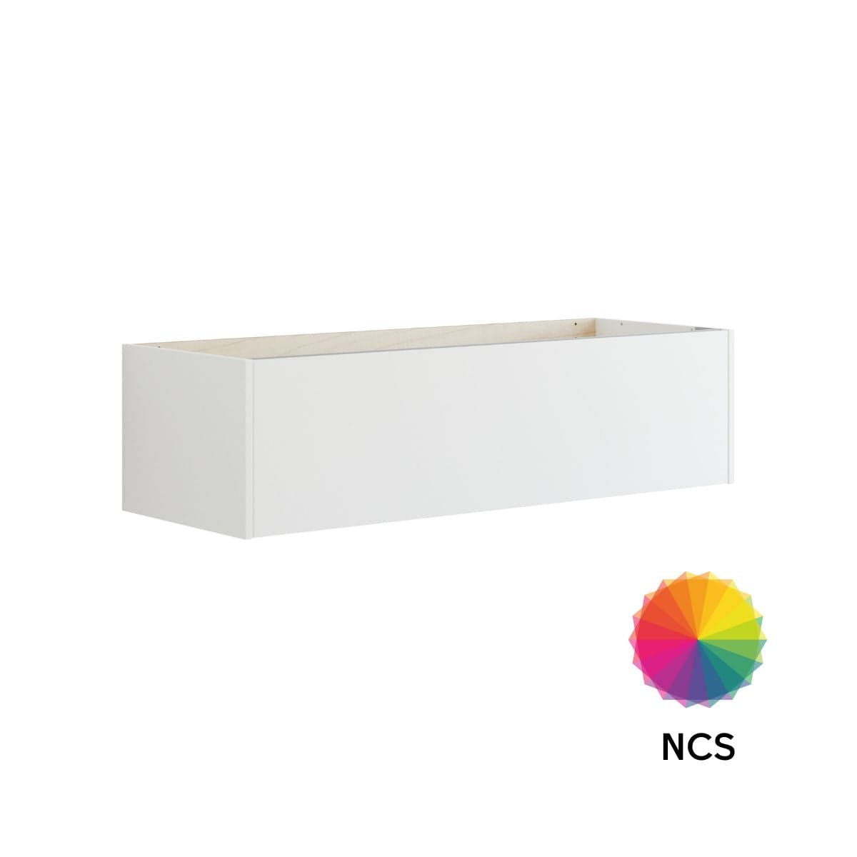 Dansani Inzo Classic Glatt Underskap 1 skuff  B60-120xH32xD44cm NCS farge / 120cm Dansani Sideskap bad DA-T14-1099
