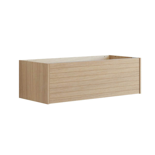 Dansani Inzo Classic Lamel Servantskap 1 skuff B60-120xH32xD44cm Lys eik / 100cm Dansani Servantskap DA-T03-6078