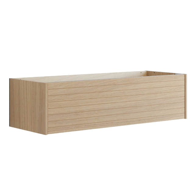 Dansani Inzo Classic Lamel Servantskap 1 skuff B60-120xH32xD44cm Lys eik / 120cm Dansani Servantskap DA-T04-6078