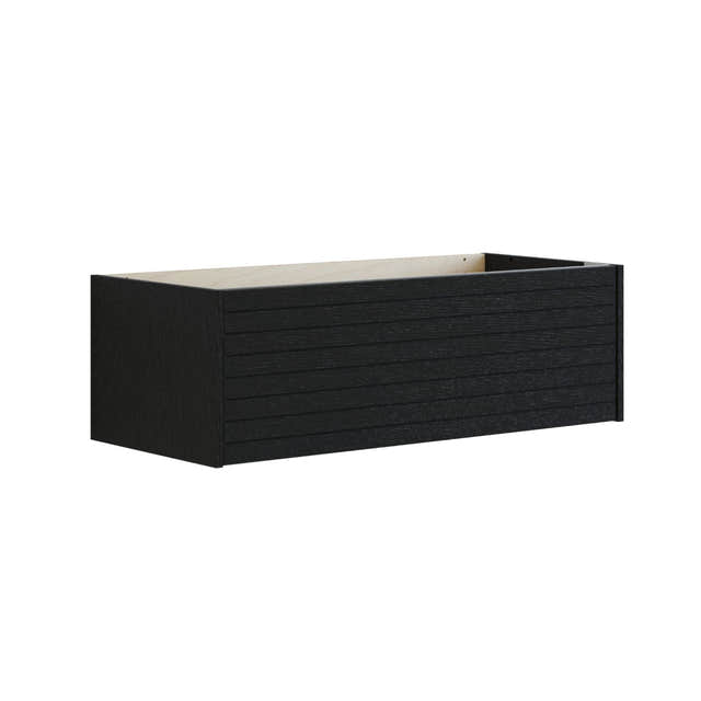 Dansani Inzo Classic Lamel Skap 1 skuff B60-120xH32xD44cm Eik noir / 100cm Dansani Sideskap bad DA-T13-6044