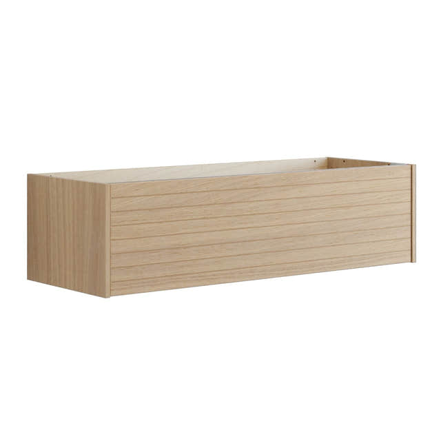 Dansani Inzo Classic Lamel Skap 1 skuff B60-120xH32xD44cm Lys eik / 120cm Dansani Sideskap bad DA-T14-6078