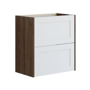 Dansani INZO Classic Ramme Servanstkap Slim D35 med 2 skuffer