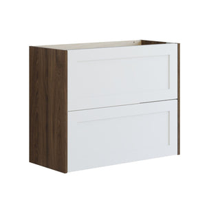 Dansani INZO Classic Ramme Servanstkap Slim D35 med 2 skuffer